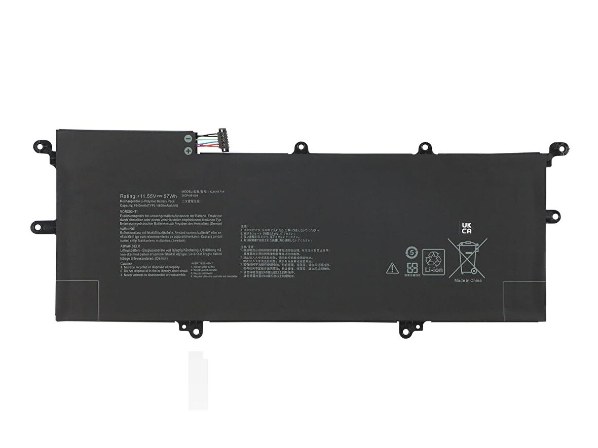 RETRO Asus UX461U, C31N1714 Notebook Bataryası