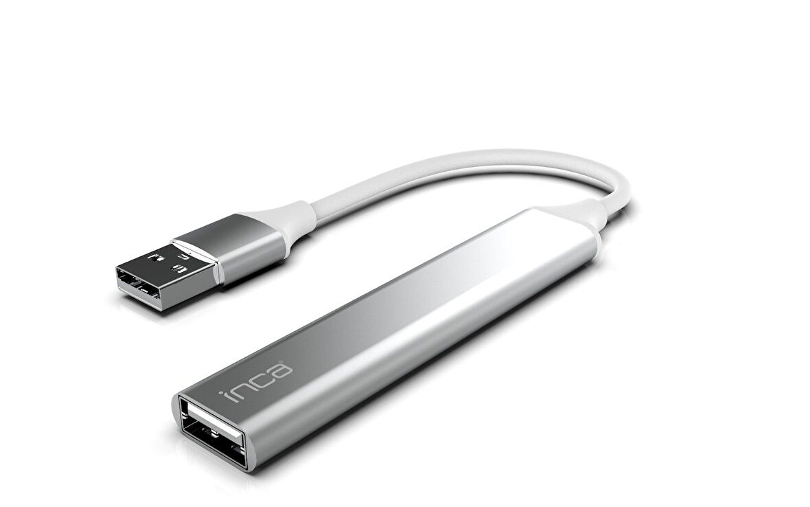 Inca IUSB-4TU Usb Tip-A=>3*Usb2.0+1*Usb3.0 Hub (Giriş:Usb Tip-A=>Çıkış: 3*Usb2.0 + 1*Usb3.0)