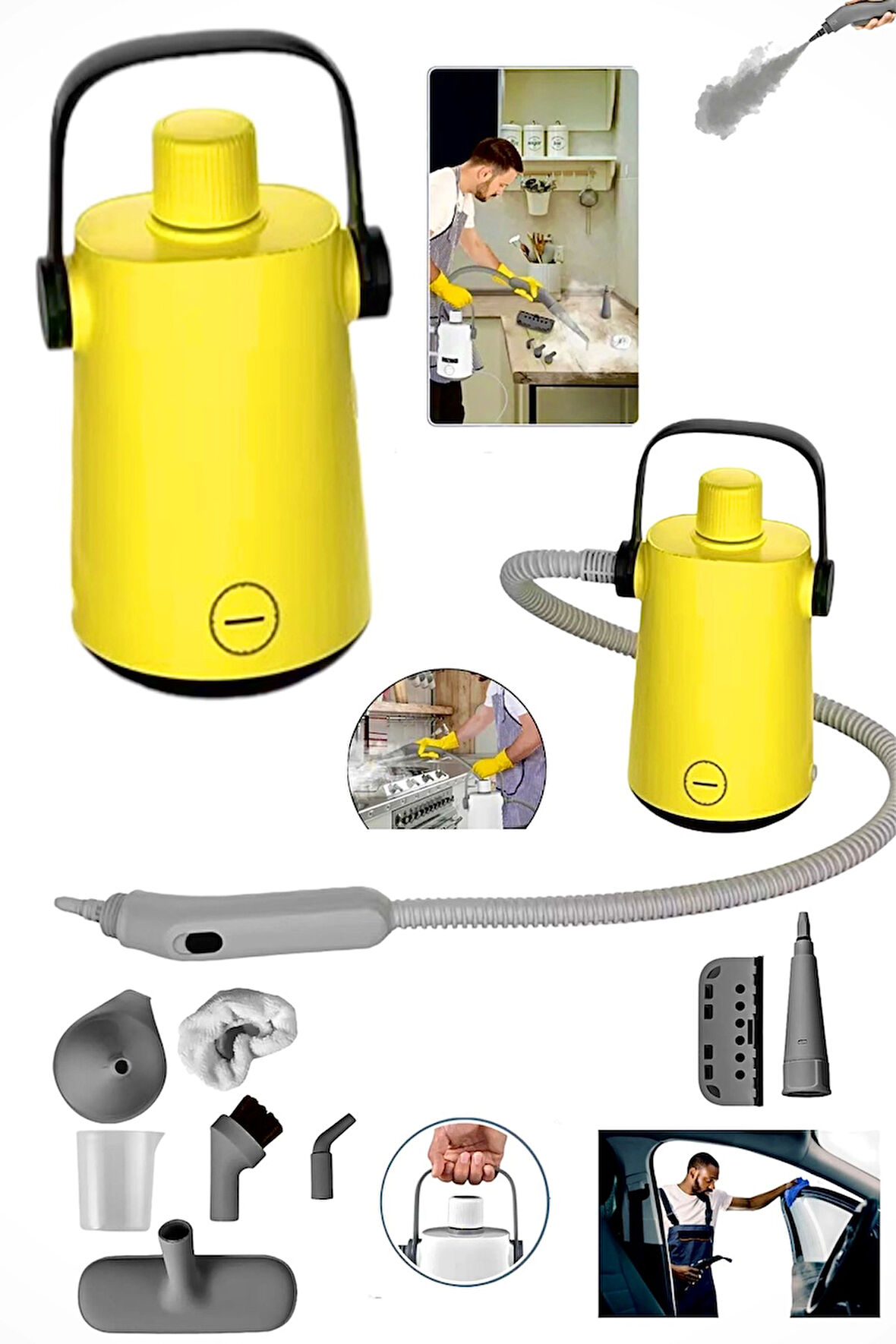 Profesyonel Buharlı Temizleyici Buharlı Temizlik Makinesi