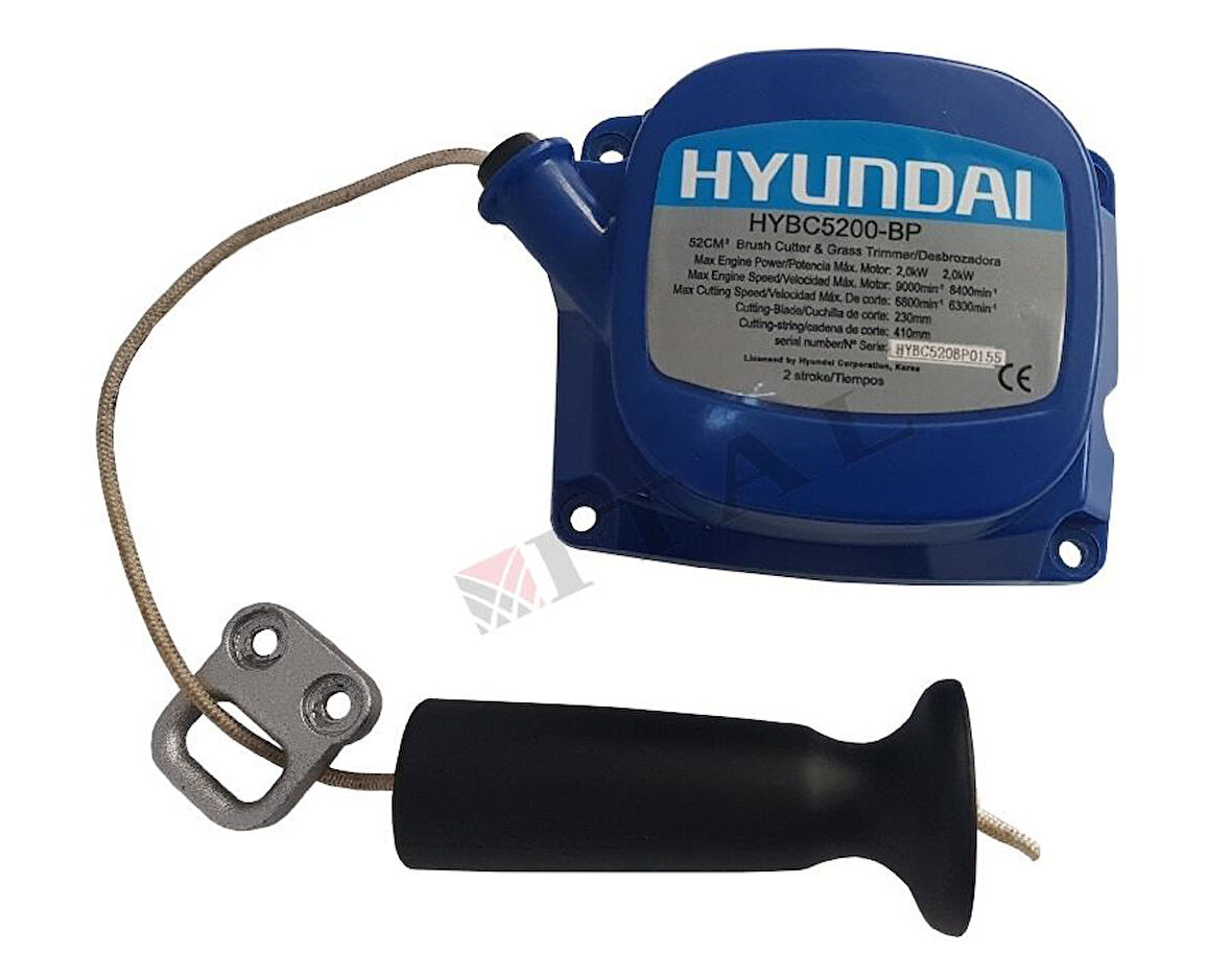 Starter Yan Kapak Hyundaı HYX56S Plastik (Ters Çalışır)