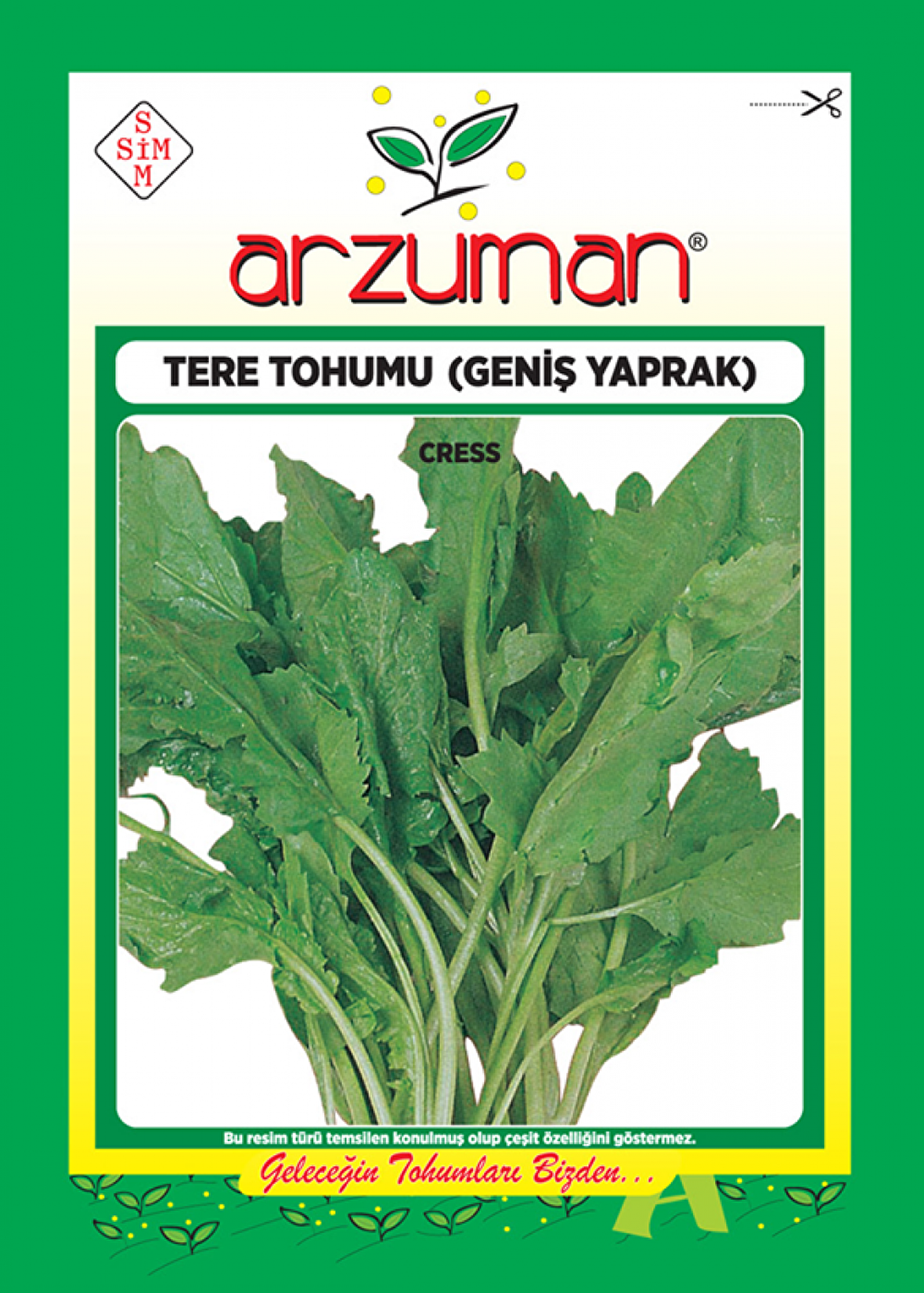 GENİŞ YAPRAK TERE TOHUMU 10 GR ORT 3000 AD TOHUM