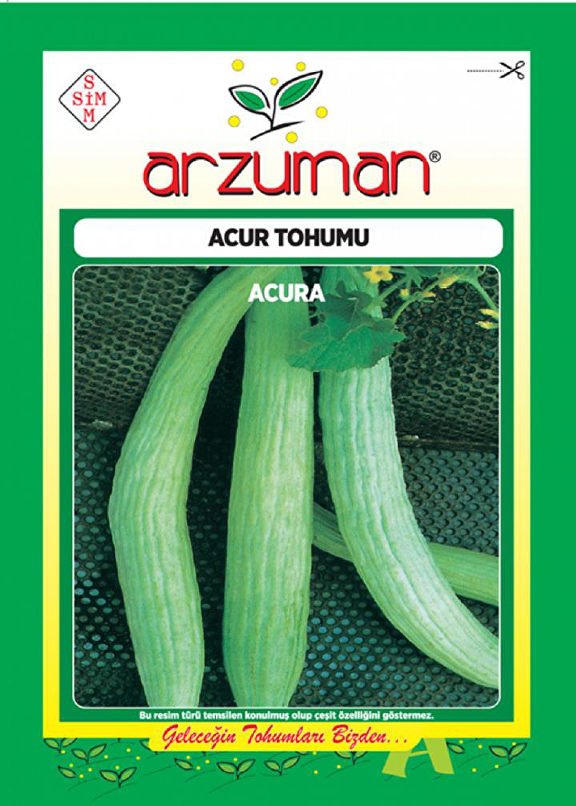 ACUR TOHUMU 10 GR ORT 300 AD TOHUM