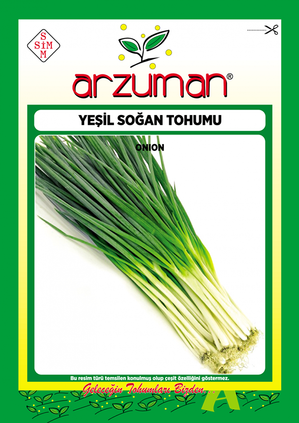 YEŞİL SOĞAN TOHUMU 10 GR ORT 2500 AD TOHUM