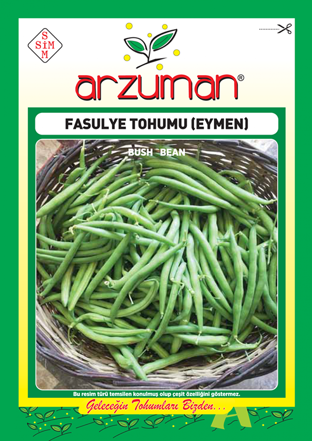 EYMEN OTURAK FASULYE TOHUMU 50 GR