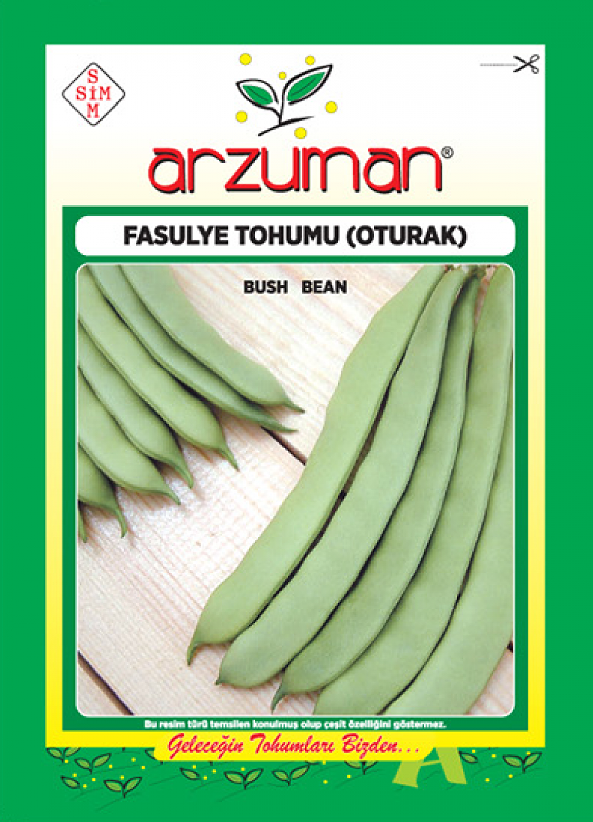 OTURAK FASULYE TOHUMU 50 GR