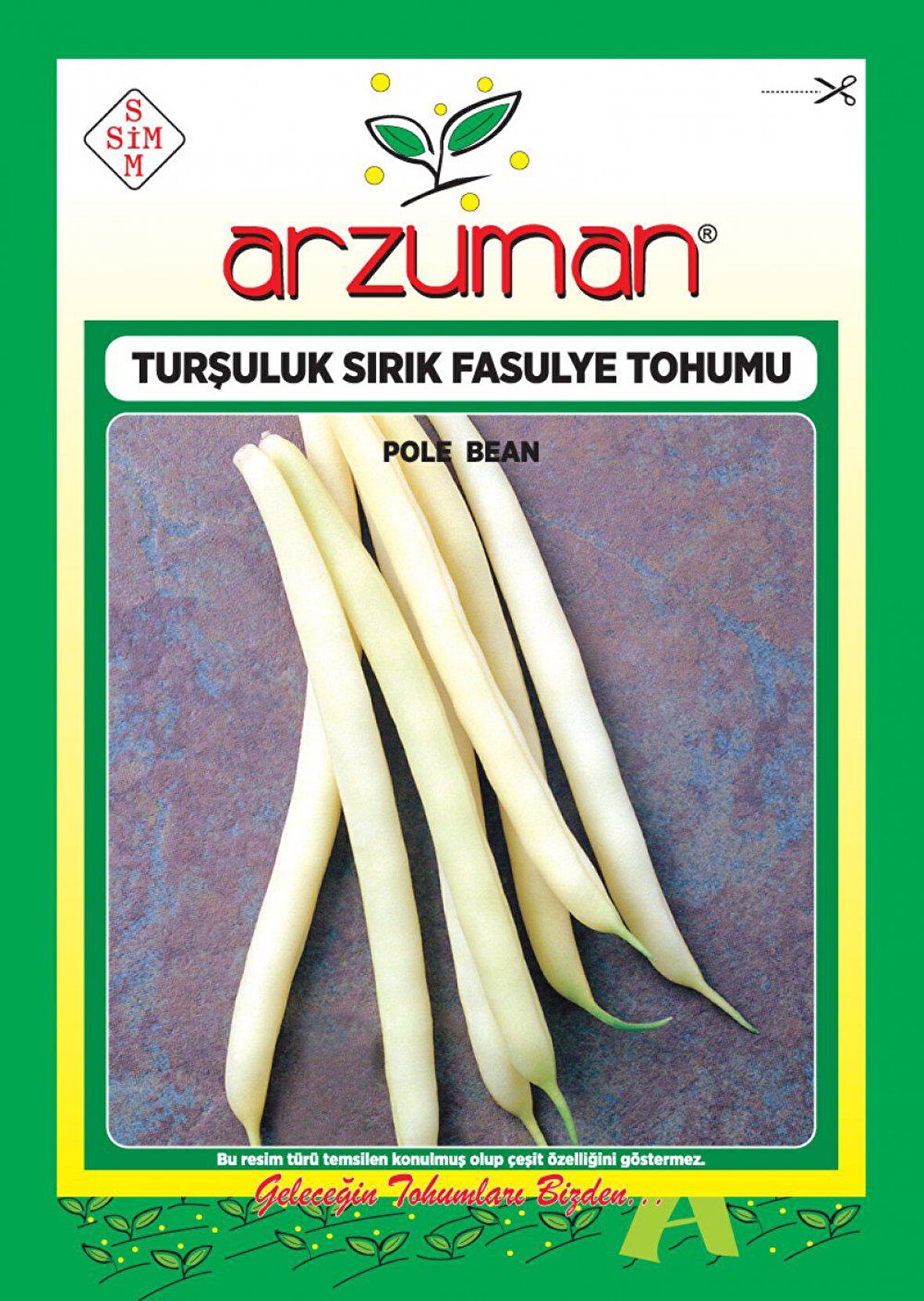 HANIMTENİ TURŞULUK SIRIK FASULYE TOHUMU 50 GR