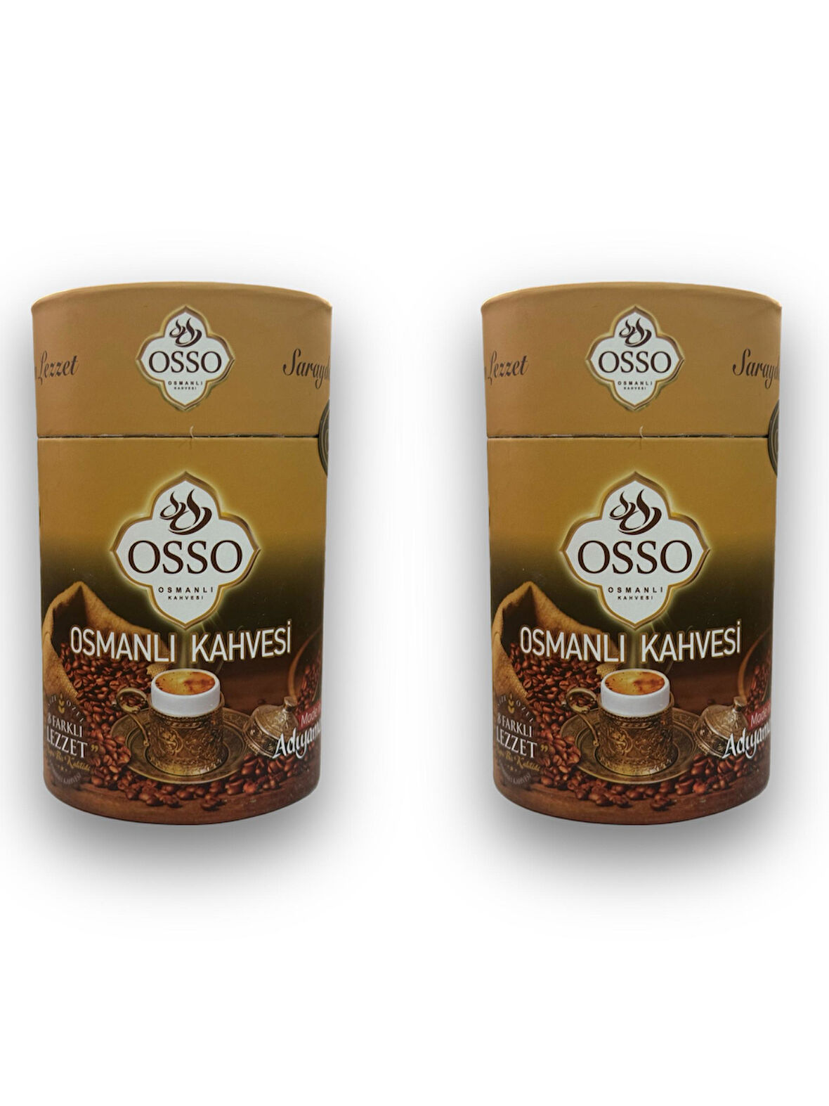 Osso 2’li Silindir Osmanlı Kahvesi(2X200=400gr)