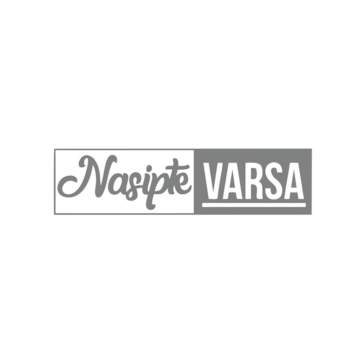 Nasipte Varsa Araba Sticker 17x17 Cm Gri