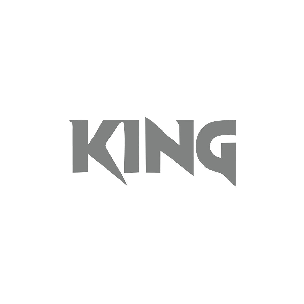 King Araba Sticker 17x17 Cm Gri