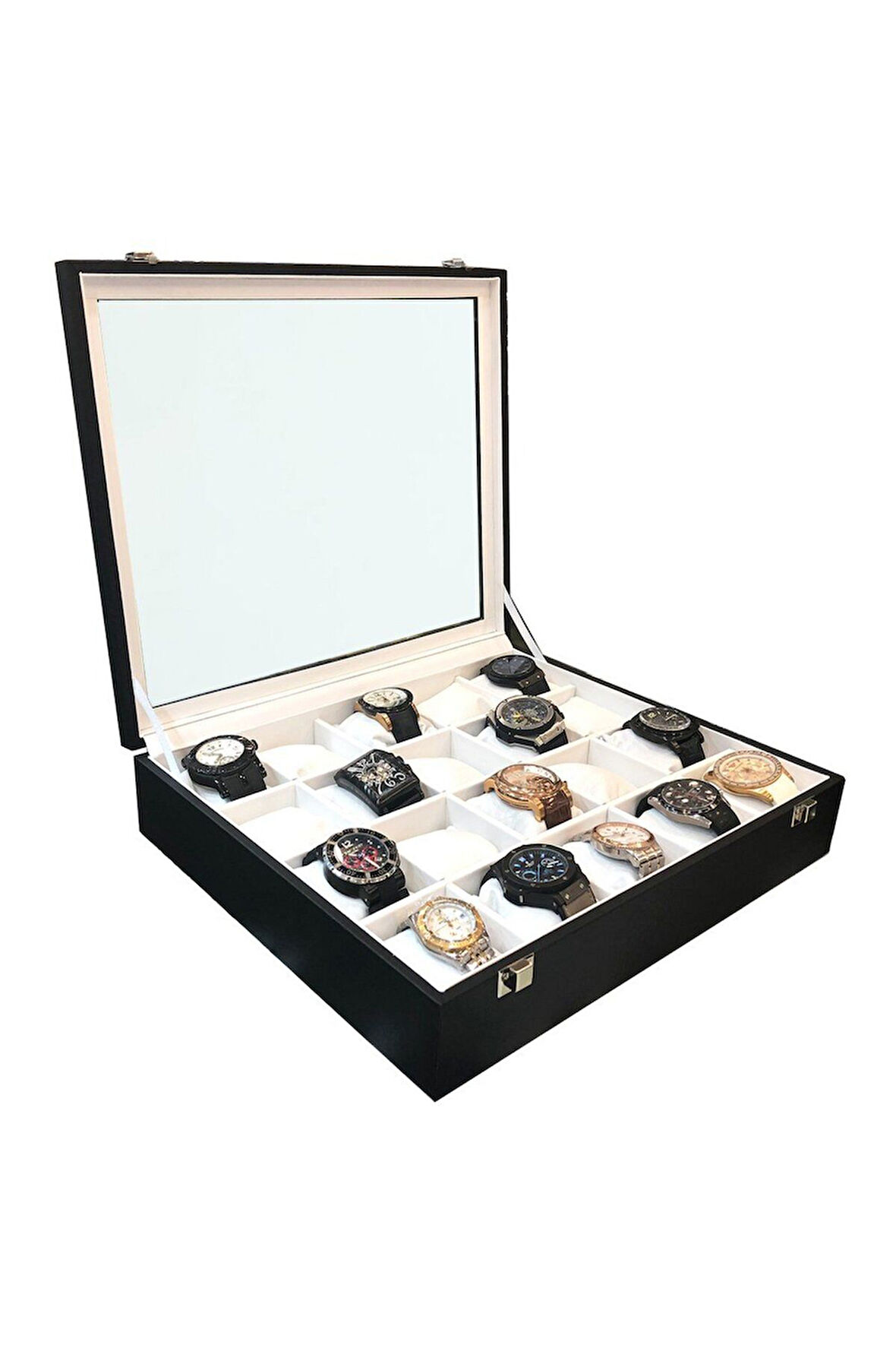 Saat Kutusu 20'li Siyah Içi Beyaz