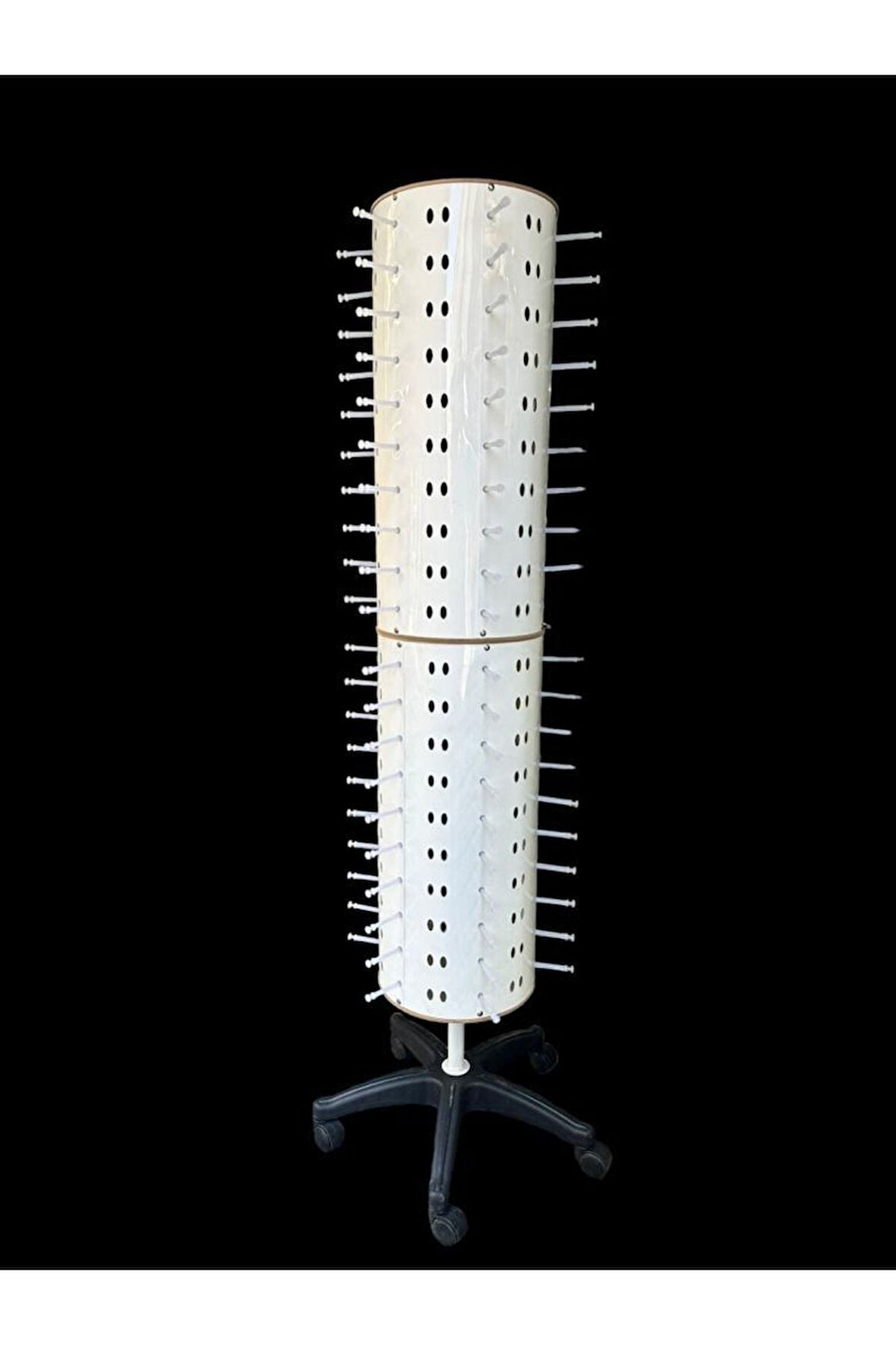 Gözlük Standı 120'li Ayaklı Dönerli Pastik Model