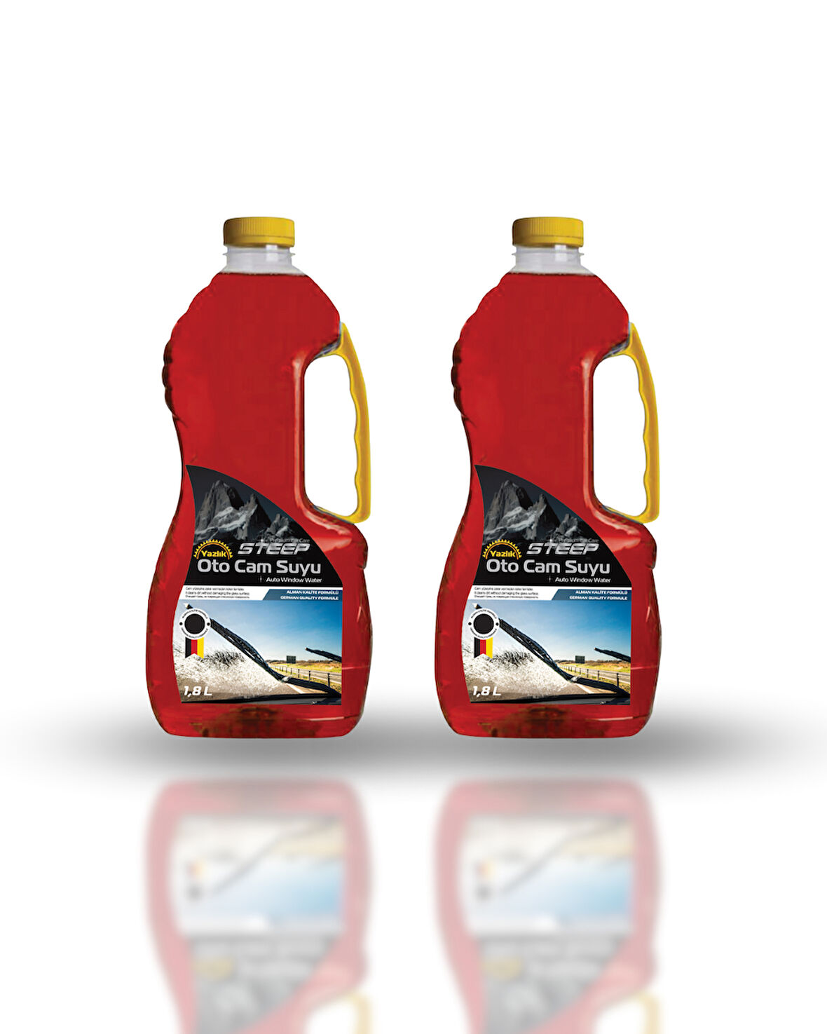 STEEP Oto Yazlık Cam Suyu 1.8 Lt 2 Adet