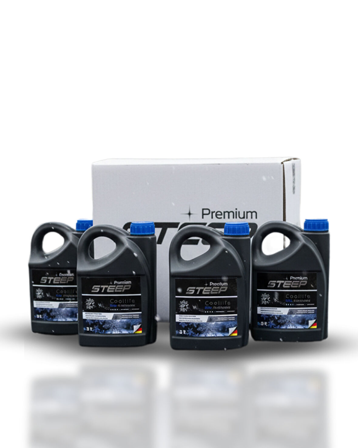 STEEP Coollife Antifriz -37 Derece Mavi 3 Lt 4 Adet