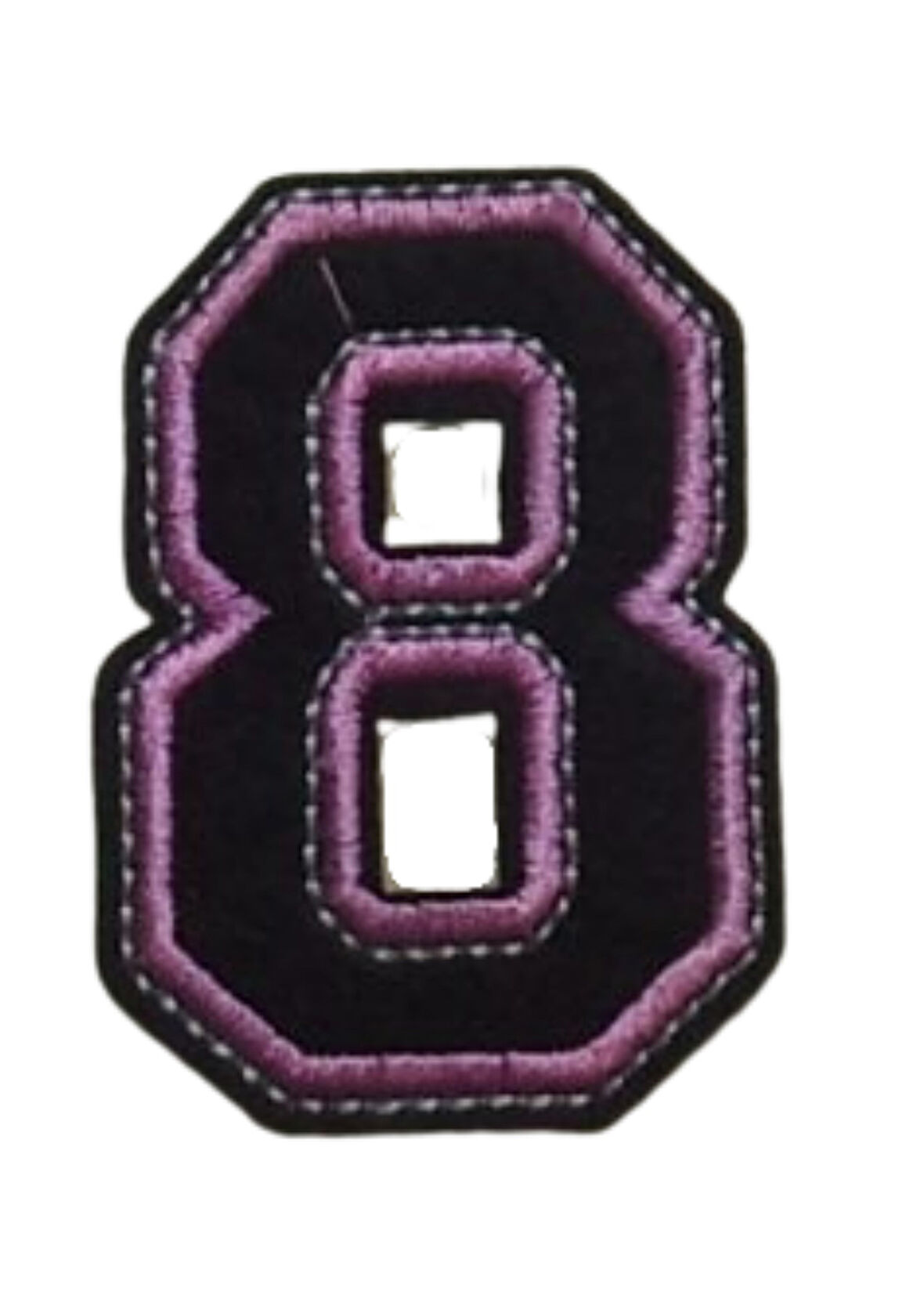 Aplike Ütü İle Yapışan 8  Rakamı  Arma 3x4 cm