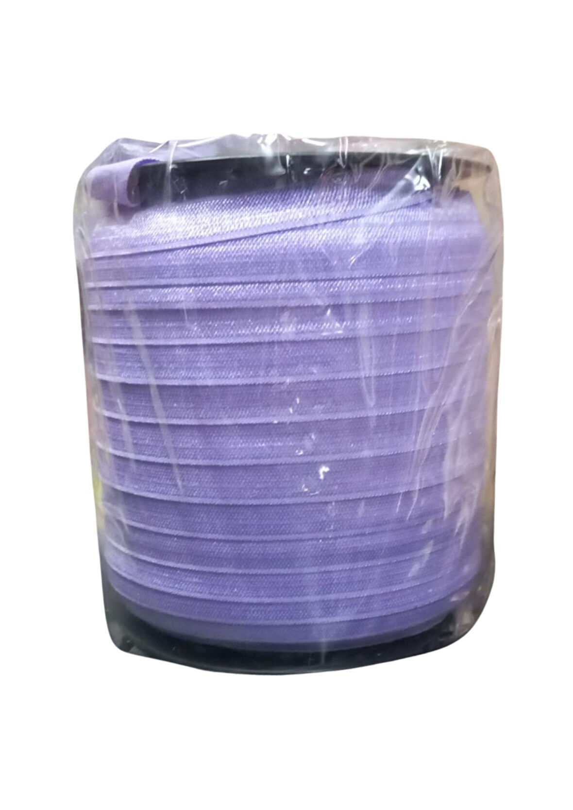 Çamaşır Lastiği Düz 1 cm  1 Metre Açık Mor