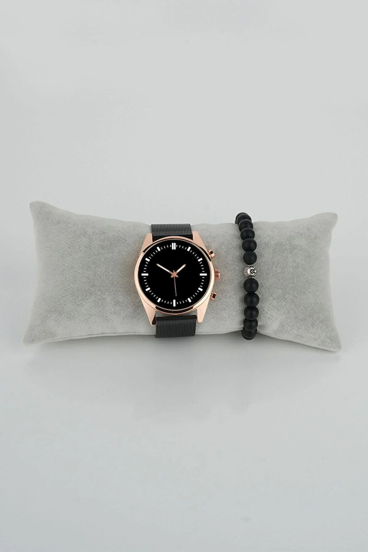 Nokta Kadran Model 7 Dereceli Rose Gold Çerçeve Kadın Kol Saati Bileklik Hediye