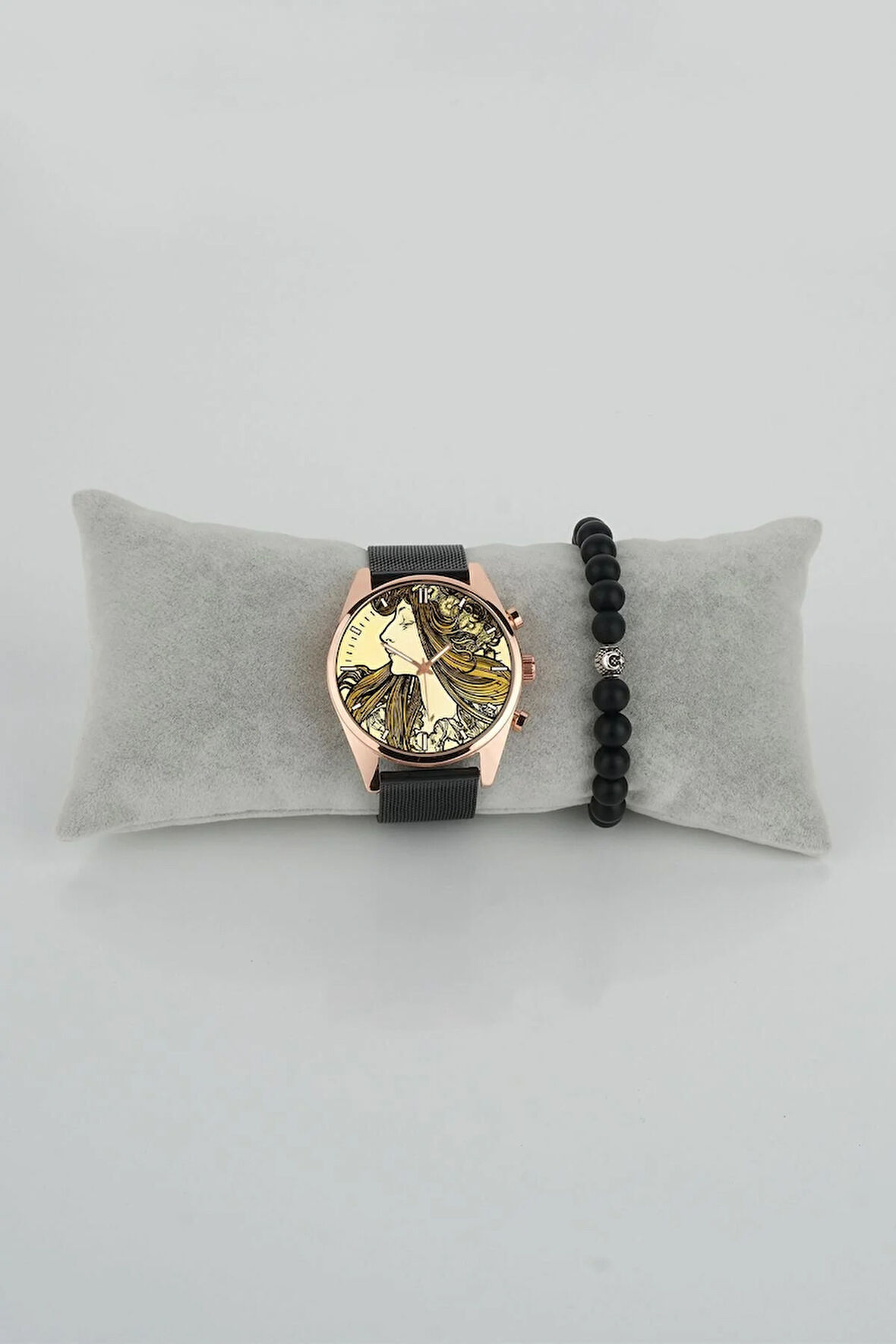 Sanatsal Tasarım Model 16 Sade Kadran Kadın Kol Saati Bileklik Hediye