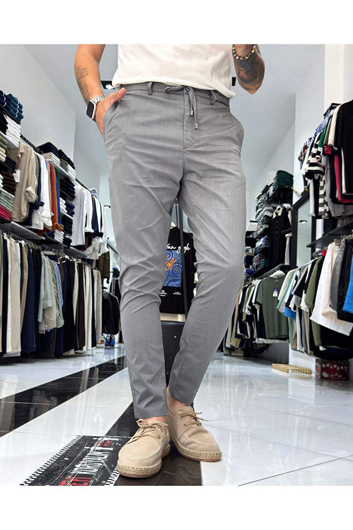 Smart Tapered Fit Erkek Pantolon