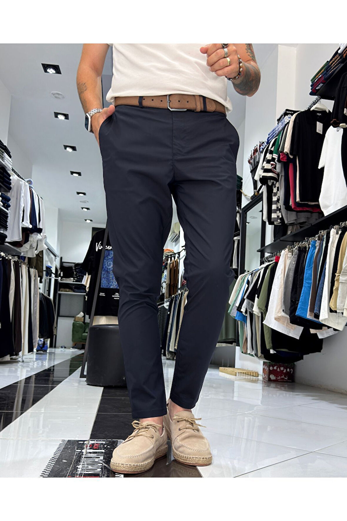 Smart Tapered Fit Erkek Pantolon