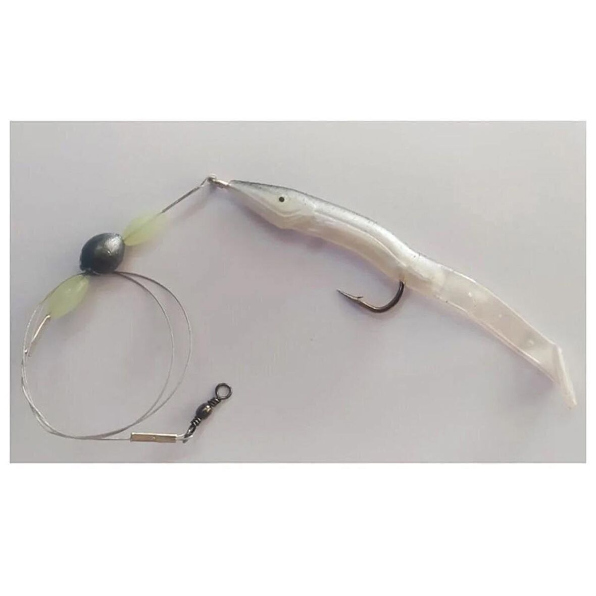 Levrek Lüfer Avcısı (3 ADET) Çelik Telli Silikon Balık Füme 11 Cm