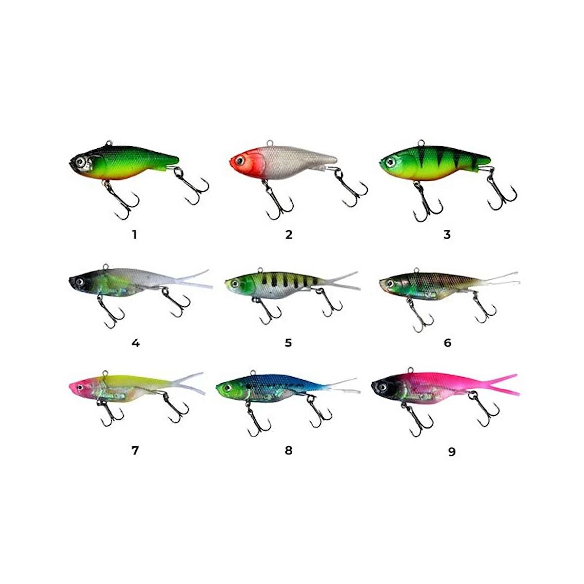 3556 Baby Vib Soft 8 Cm Turna Silikon Sahte Color 8
