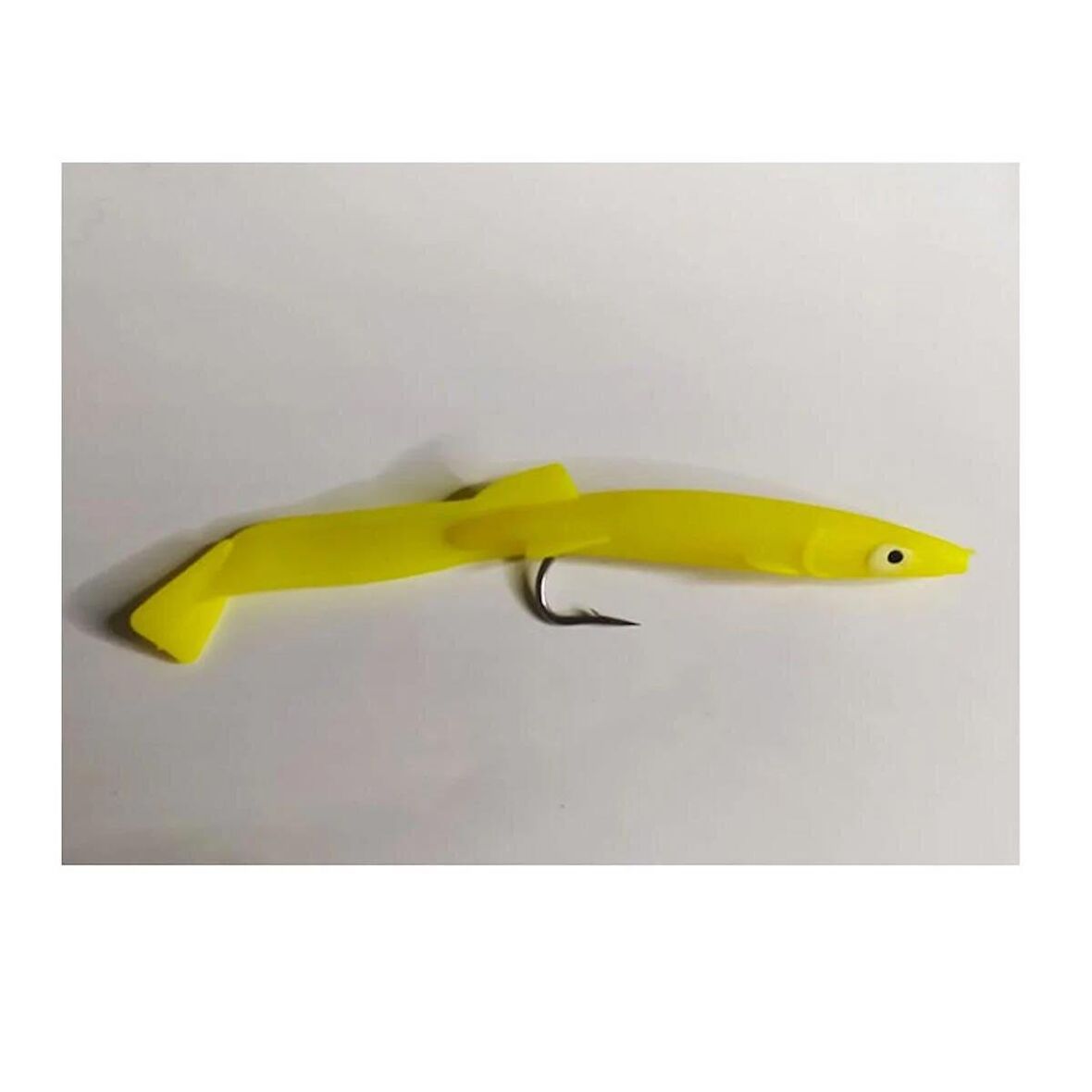 Raglou Tarzı Iğneli Silikon Yem 10,5 Cm Sarı (2 AD)