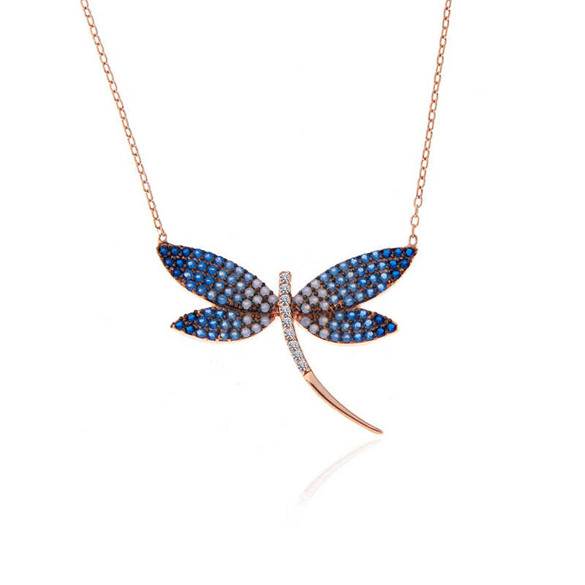 STİLLOVE Gümüş Rose Yusufçuk Kadın Kolye