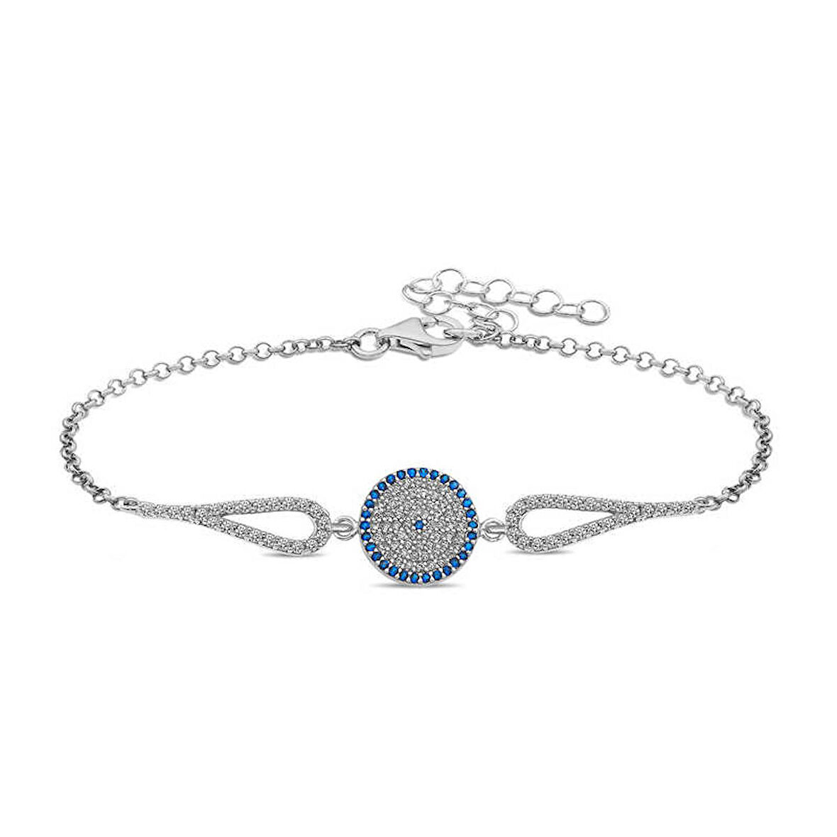 STİLLOVE Gümüş Nazar Kadın Bileklik