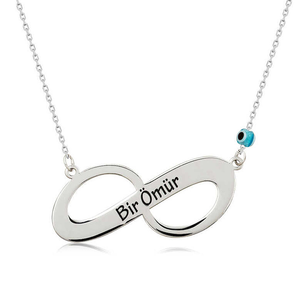STİLLOVE ​Gümüş Sonsuz Bir Ömür Bayan Kolye
