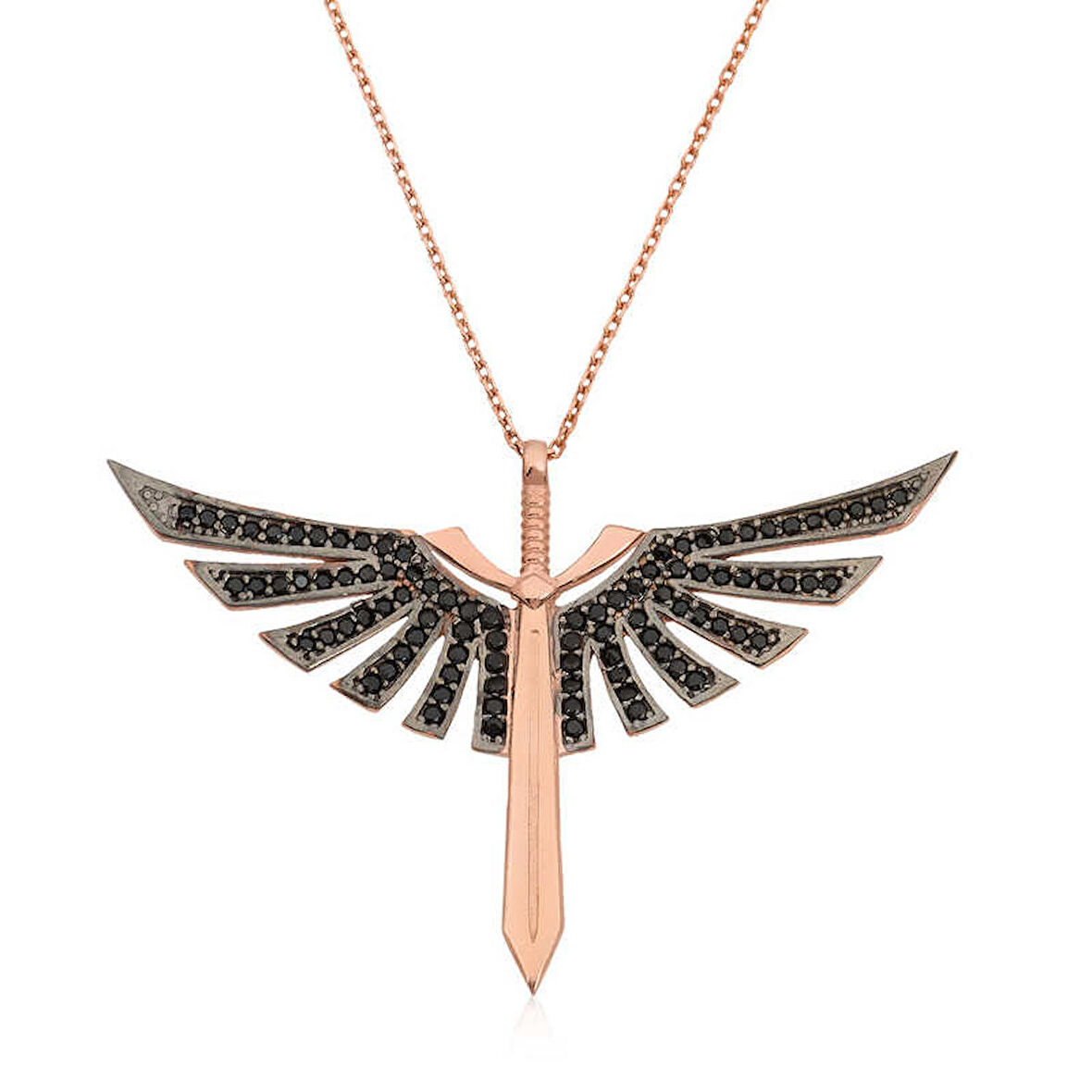 STİLLOVE Gümüş Mikailin Kılıcı Kolye