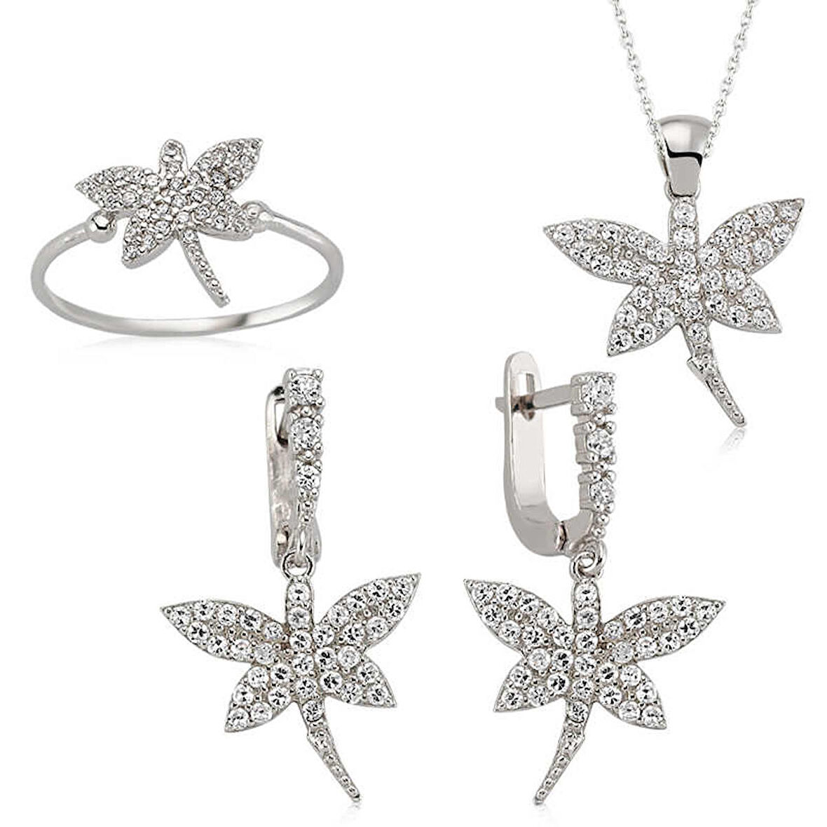 STİLLOVE Gümüş Yusufçuk Bayan Set