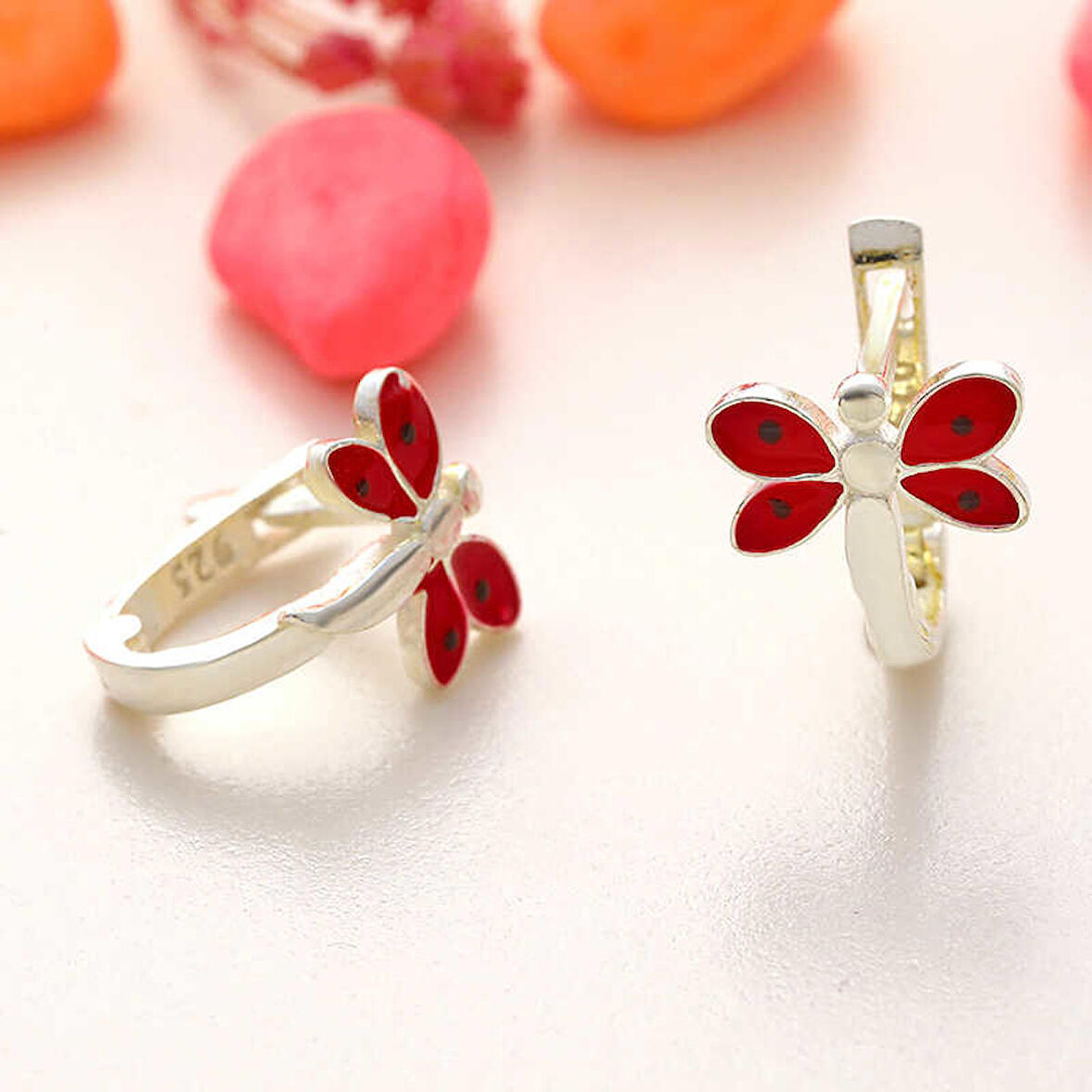 STİLLOVE Gümüş Yusufcuk Çocuk Küpesi