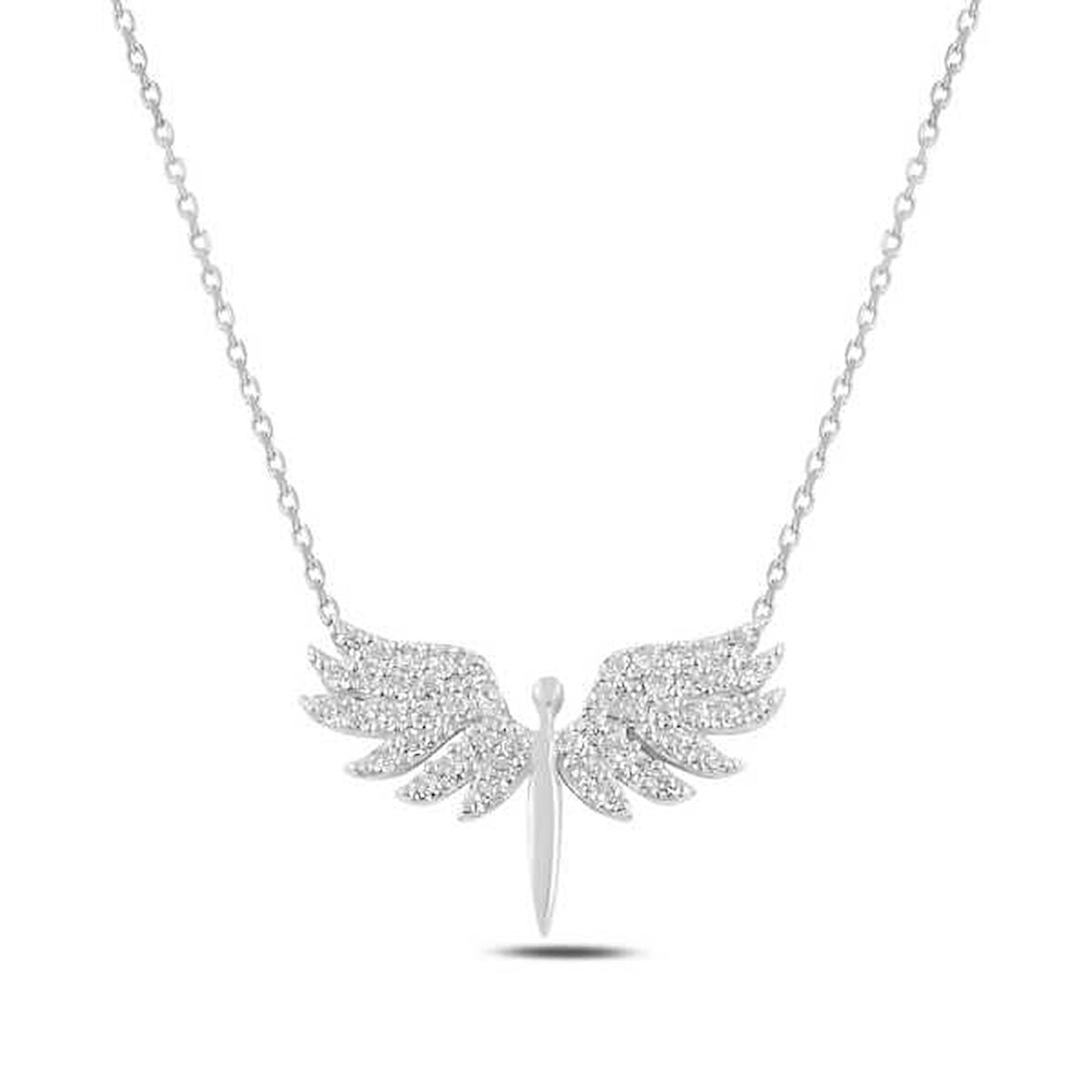 Gümüş Mikail Meleği Bayan Kolye SL5750