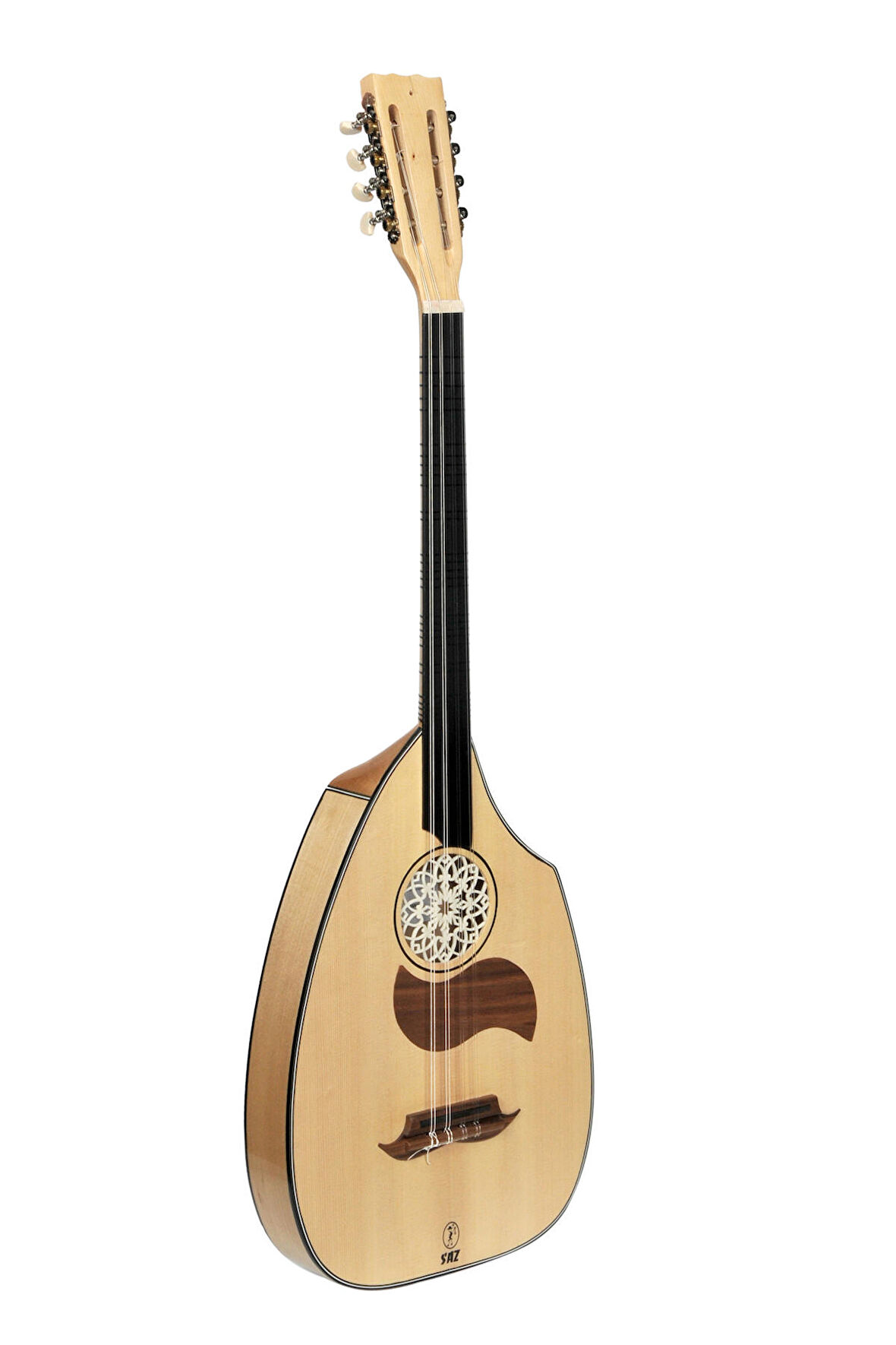 SAZ STL-X6MP Flat Lavta Kelebek Gitar Burgulu