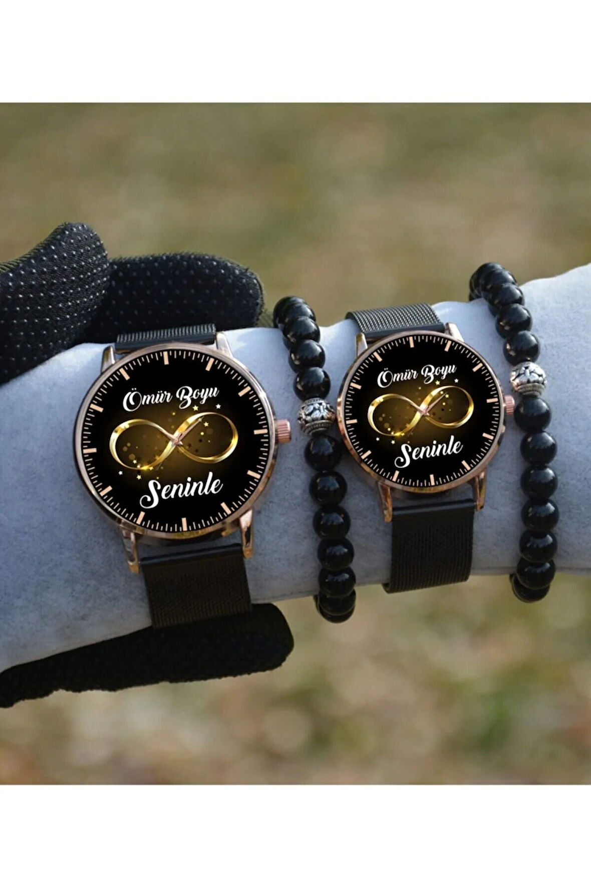 Çift Saatleri Sevgili Saatleri Bay Bileklik Ömür Boyu Seninle Sevgililer Günü Hediyesi