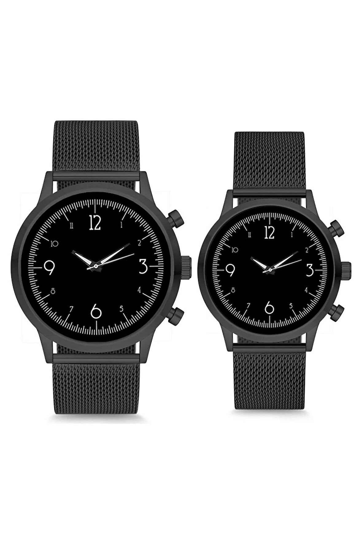 Çift Saatleri Sevgili Saati Sade Tasarım 4 Çift Kol Saati