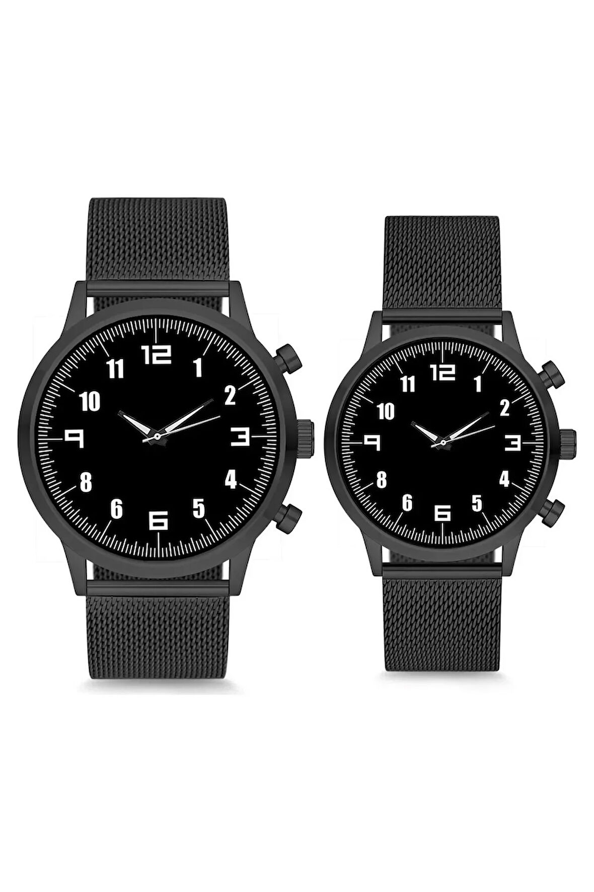 Çift Saatleri Sevgili Saati Sade Tasarım Çift Kol Saati