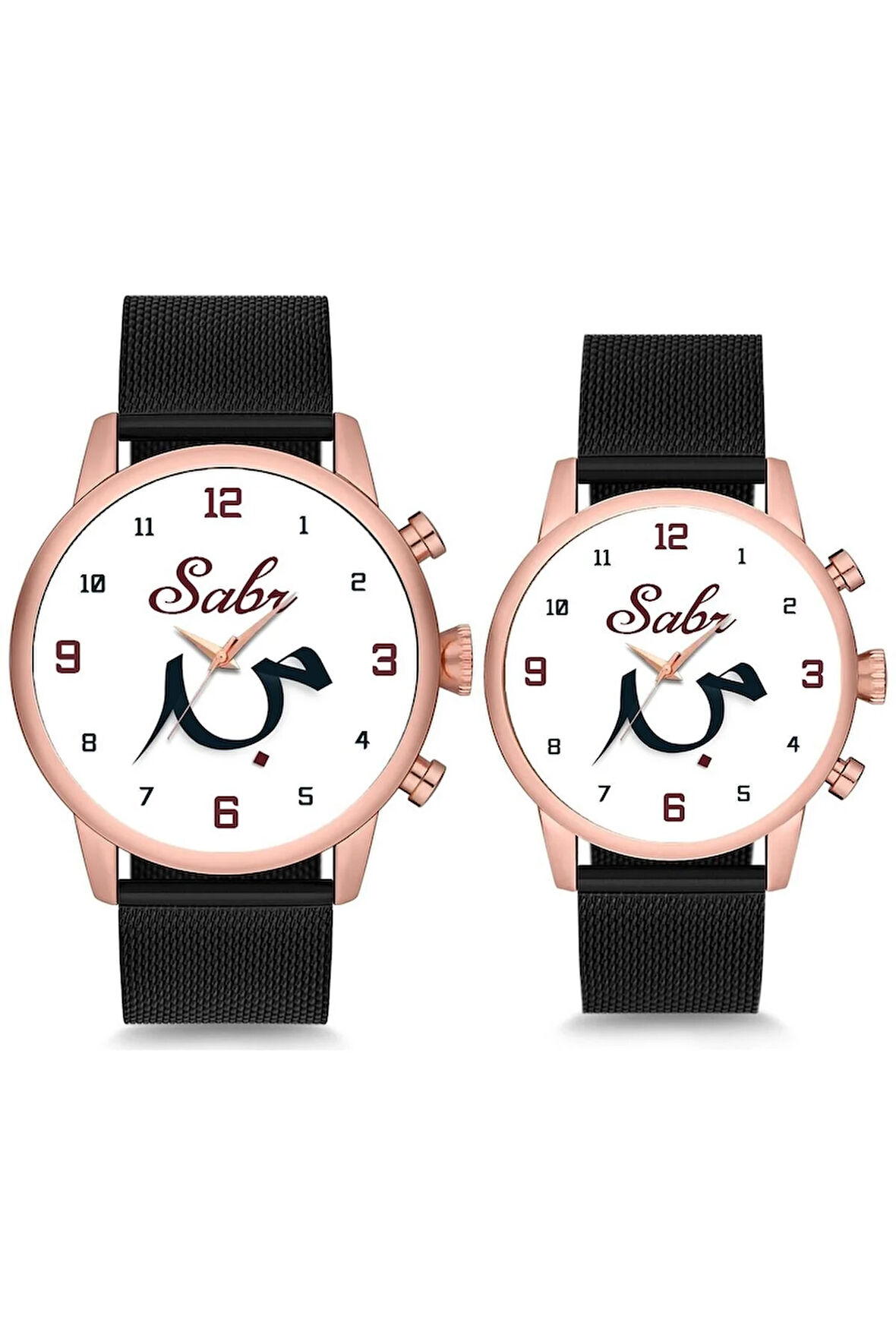 Çift Saatleri Sevgili Saati Sabr Çift Kol Saati