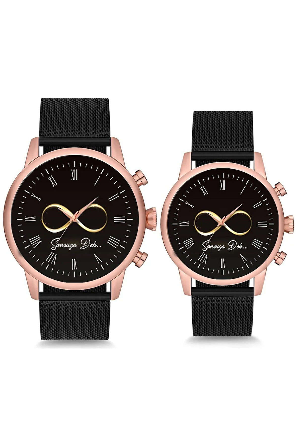 Çift Saatleri Sevgili Saati Sonsuza Dek Sonsuzluk Çift Kol Saati