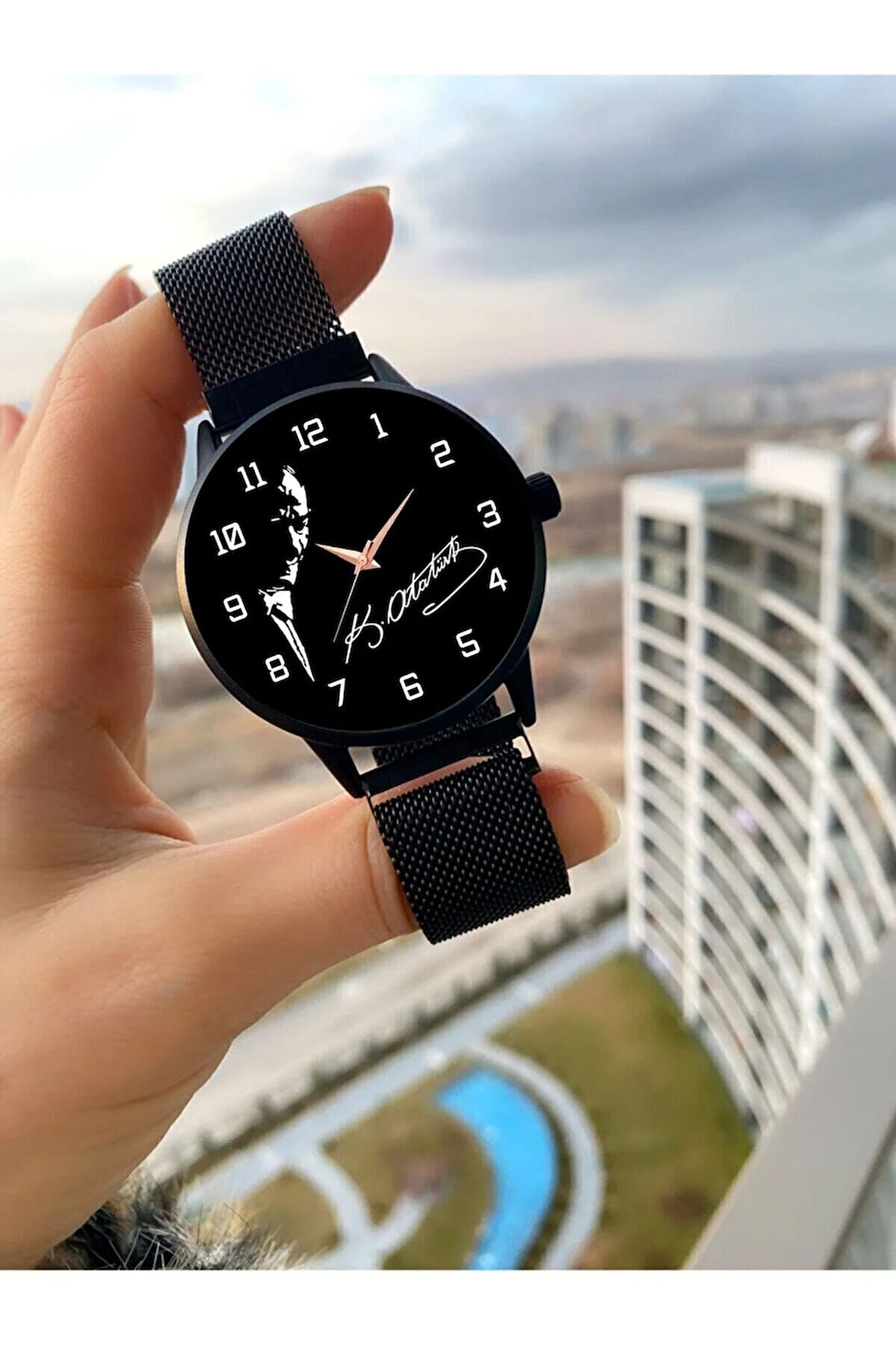 Atatürk Siluet Imza Kol Saati - Kadın Kol Saatleri - Şık Kol Saati