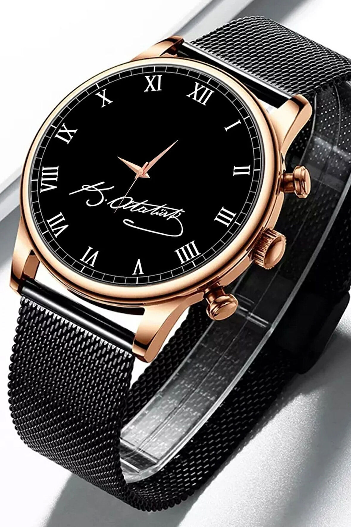 Atatürk Erkek Kol Saati Mustafa Kemal Atatürk Imzalı Bay Kol Saati Hediye