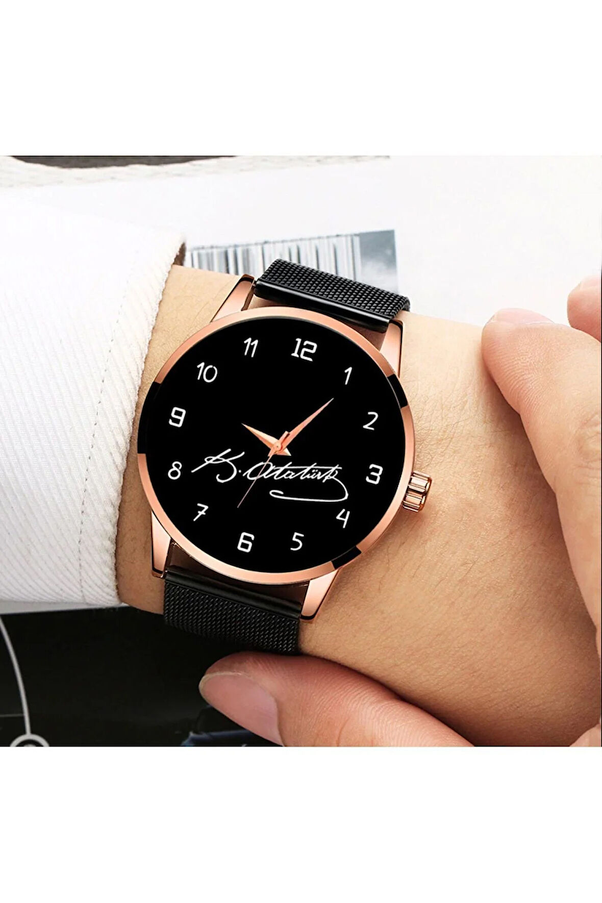 Atatürk Imzalı Erkek Kol Saati En Şık Bay Kol Saatleri Doğum Günü Hediyesi