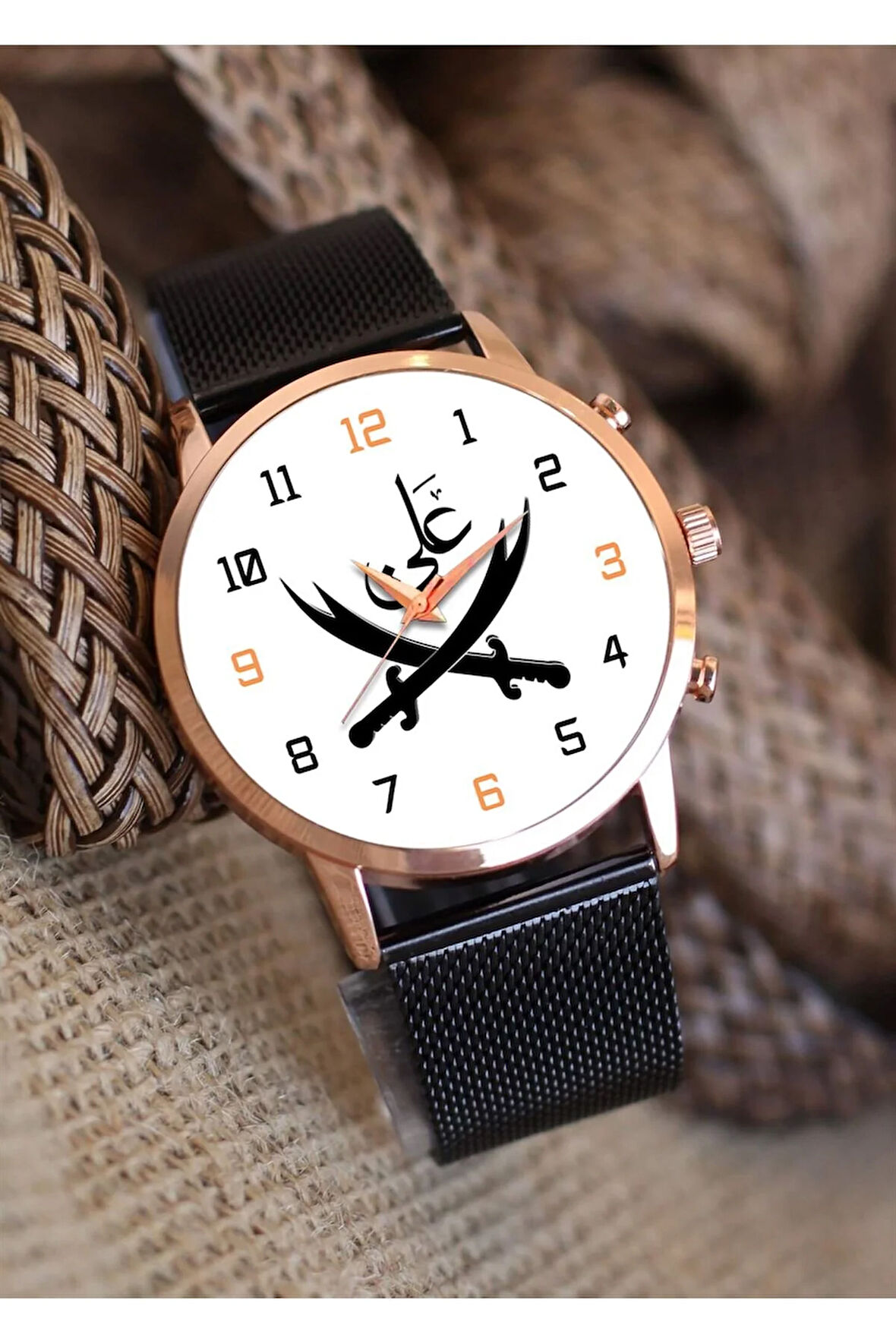 Zülfikar Bay Kol Saati Zülfikar Kılıcı Erkek Kol Saati Doğum Günü Hediyesi