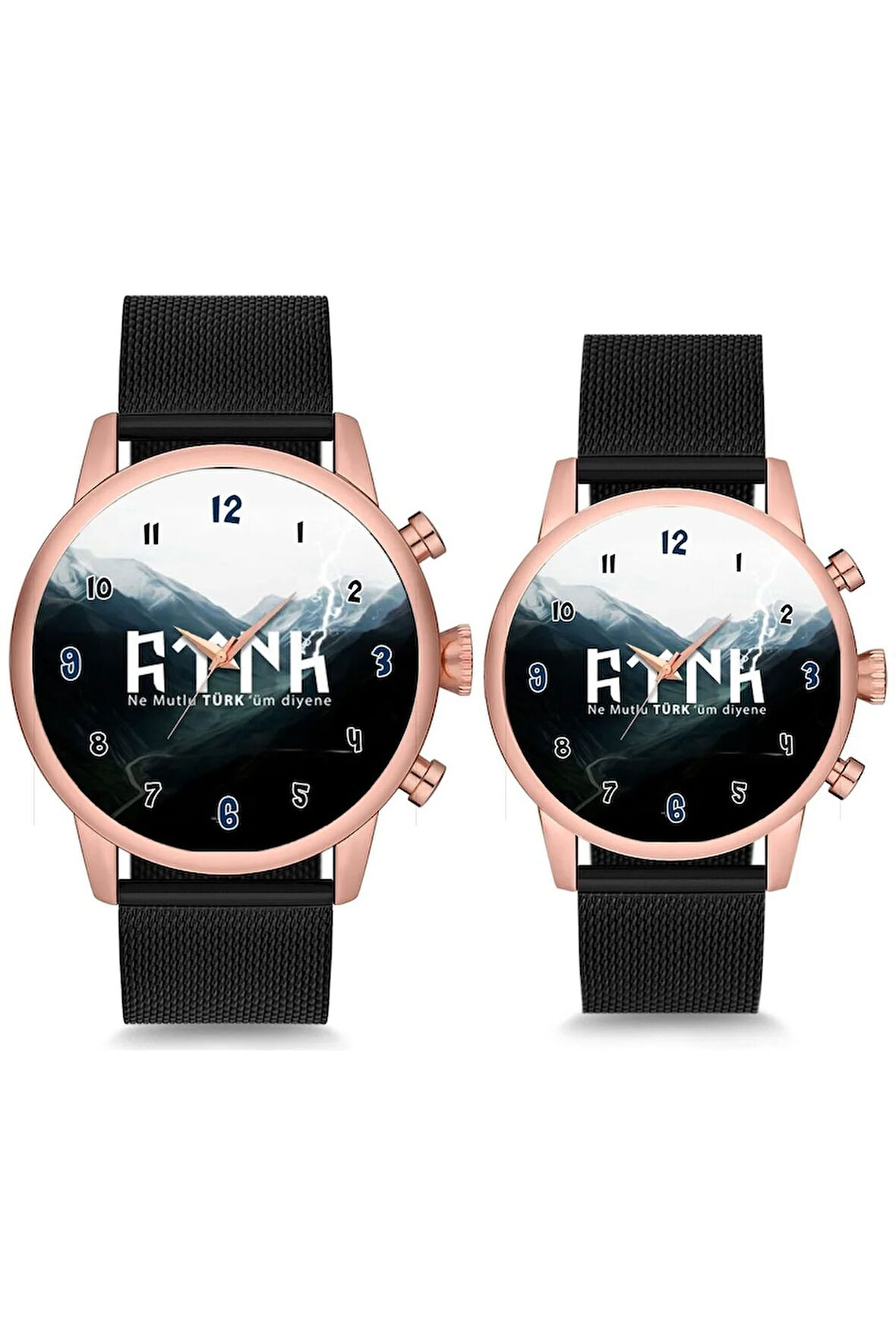 Göktürk Türk Çift Kol Saati