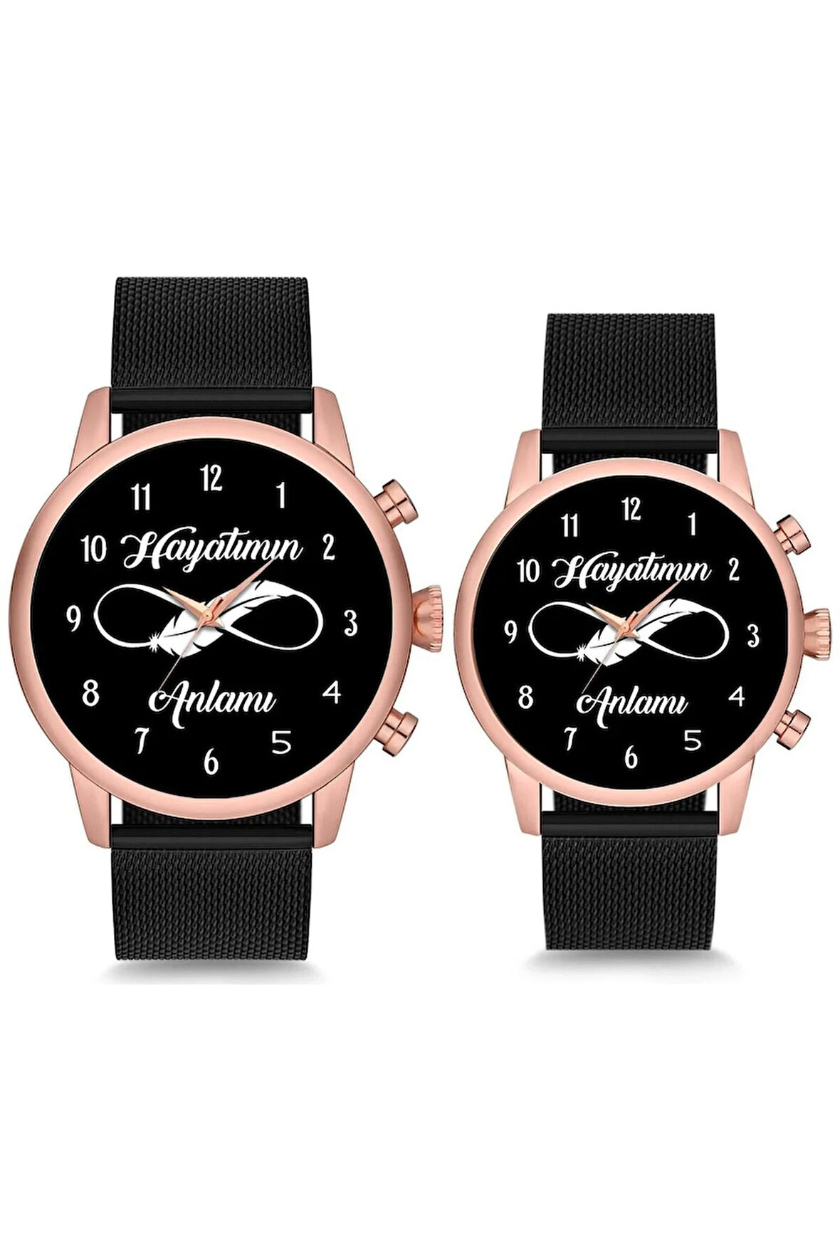 Hayatımın Anlamı Çift Sevgili Kol Saati
