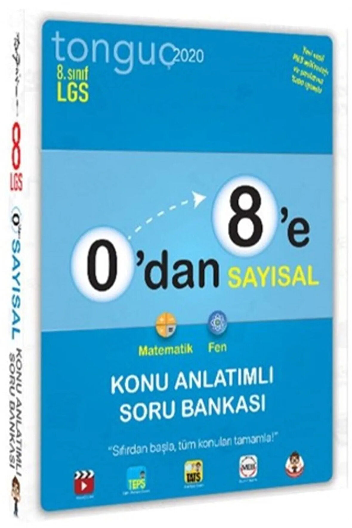 Tonguç 0’dan 8’e Sayısal Konu Anlatımlı Soru Bankası