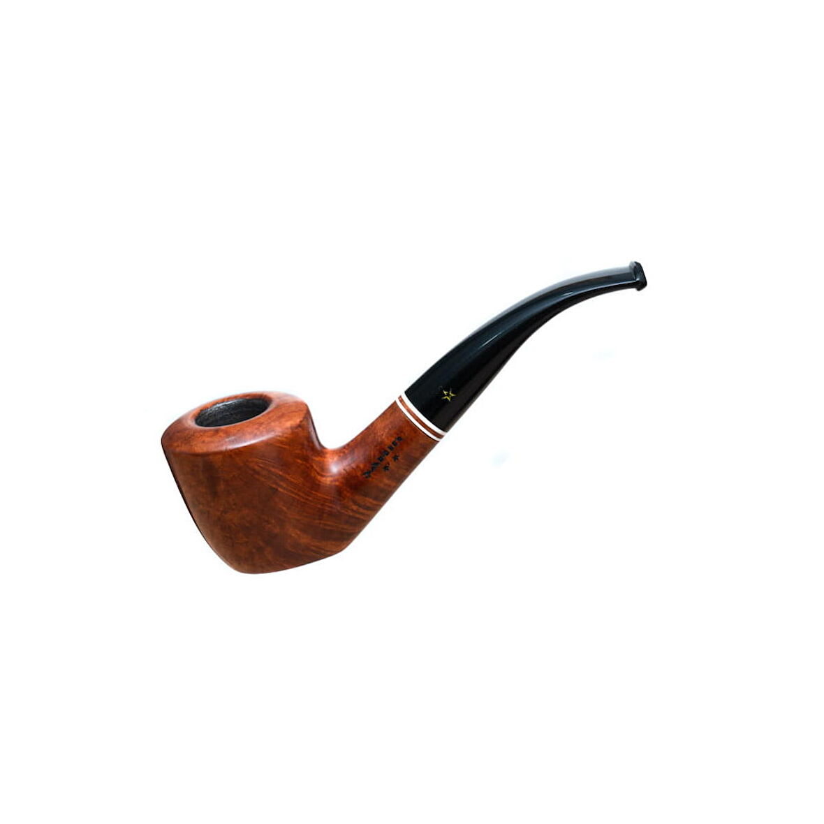 Şahin Sarı Yıldız 144 9mm. Filtreli Akrilik Saplı Pipo (237113)