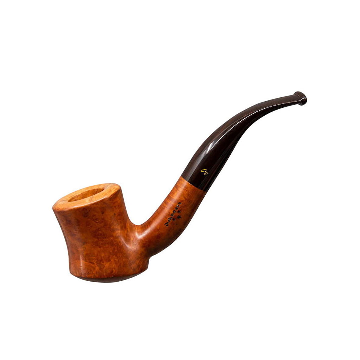 Şahin Üç Yıldız 385 9mm. Filtreli Akrilik Saplı Pipo (237402)