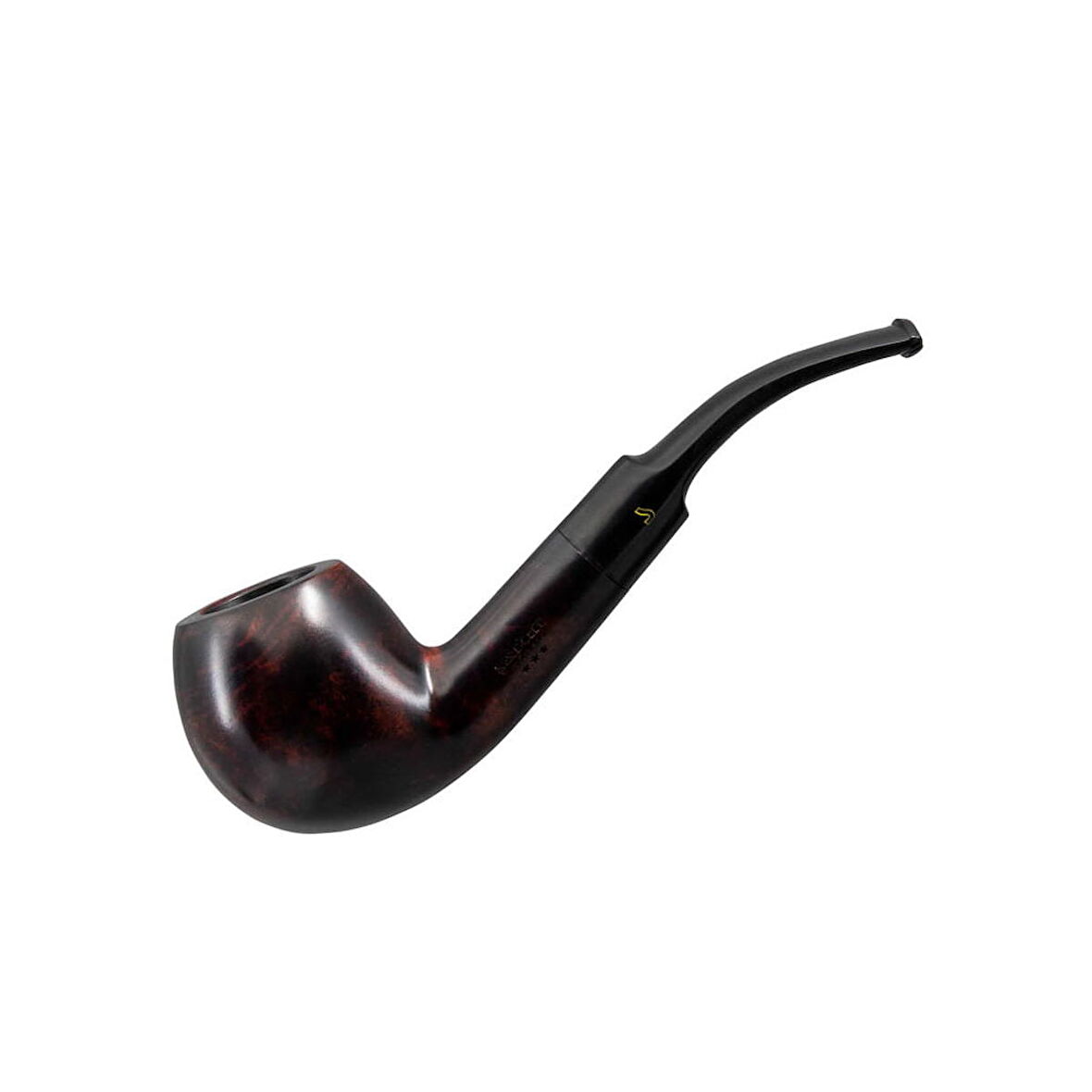 Şahin Üç Yıldız 560 9mm. Filtreli Ebonit Saplı Pipo (237520)