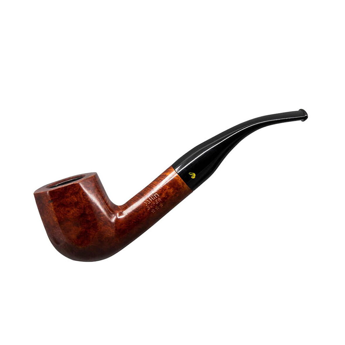 Şahin Üç Yıldız 701 9mm. Filtreli Ebonit Saplı Pipo (237570)